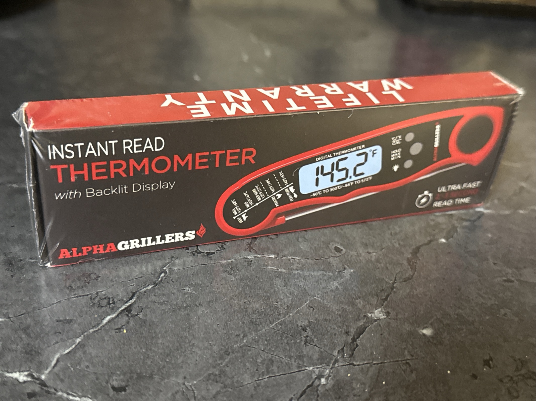 Alpha Grillers Instant Read Meat Thermometer for Grill Smoking and Cooking Temp - Image 5